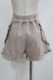 画像3: Honey Cinnamon / チェックフリルパンツ Free ピンク H-26-02-05-1036-LO-PA-NS-ZH (3)