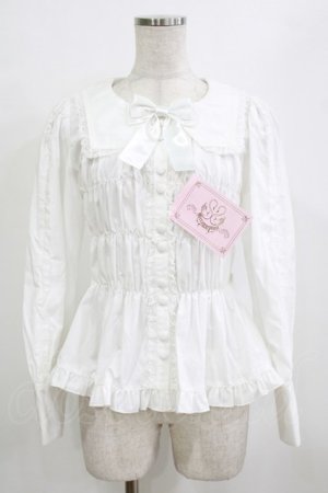 画像: metamorphose / スクエアカラー2WAYブラウス サイズ1 オフ白 H-26-02-05-1053-ME-BL-NS-ZH