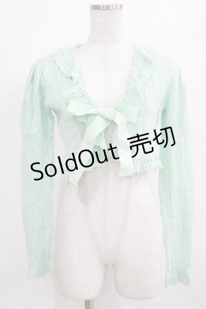 画像: BABY,THE STARS SHINE BRIGHT / ハート透かし編みボレロ Free ミント H-26-02-05-1054-BA-TO-NS-ZH