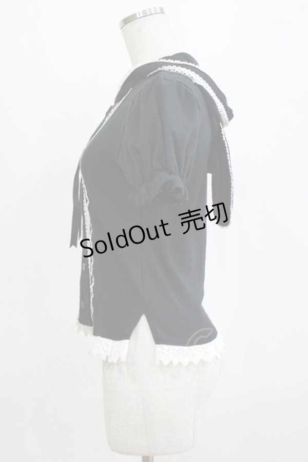 画像2: BABY,THE STARS SHINE BRIGHT / うさみみカーディガン Free ブラック H-26-02-05-1055-BA-TO-NS-ZH (2)