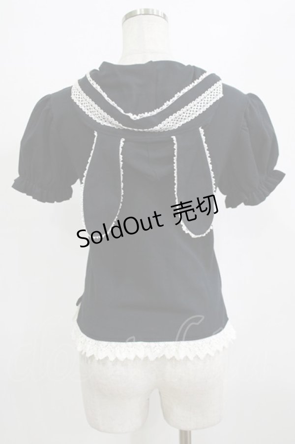 画像3: BABY,THE STARS SHINE BRIGHT / うさみみカーディガン Free ブラック H-26-02-05-1055-BA-TO-NS-ZH (3)