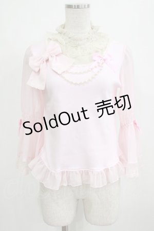 画像: Angelic Pretty / Rose Plantカットソー Free ピンク H-26-02-05-1056-AP-TO-NS-ZH