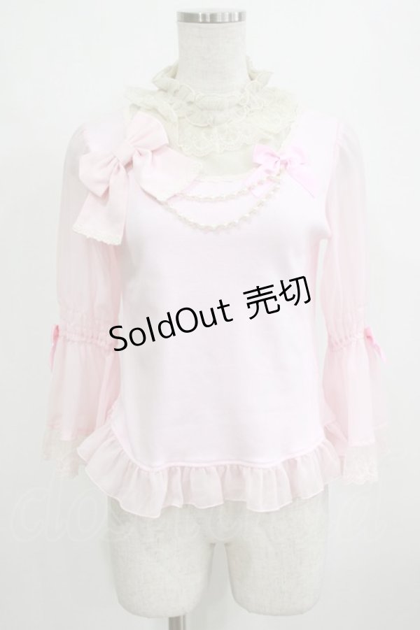 画像1: Angelic Pretty / Rose Plantカットソー Free ピンク H-26-02-05-1056-AP-TO-NS-ZH (1)