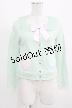 画像: Angelic Pretty / Milkyカットカーディガン Free ミント H-26-02-05-1059-AP-TO-NS-ZH