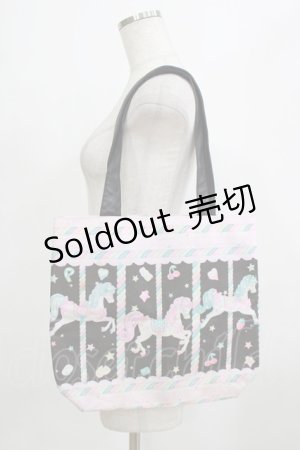 画像: Angelic Pretty / Day Dream Carnival トート  ブラック H-26-02-05-1066-AP-BG-NS-ZH