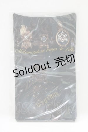 画像: metamorphose / Clock Forest Night プリントオーバーニー  グレイッシュナイト(Grayish Night) H-26-02-05-1069-ME-ZA-NS-ZH