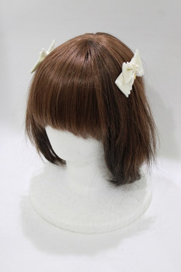 画像1: BABY,THE STARS SHINE BRIGHT / Lumiere eclatanteリボンコーム  生成り H-26-02-05-1075-BA-AC-NS-ZH (1)