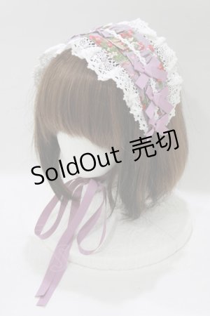 画像: metamorphose / Strawberry Basket ヘッドドレス  ラベンダー H-26-02-05-1077-ME-AC-NS-ZH