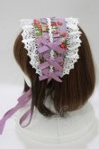 画像2: metamorphose / Strawberry Basket ヘッドドレス  ラベンダー H-26-02-05-1077-ME-AC-NS-ZH (2)