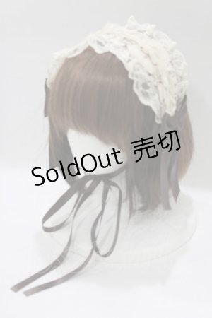 画像: metamorphose / クラウンクロスヘッドドレス  生成り H-26-02-05-1078-ME-AC-NS-ZH