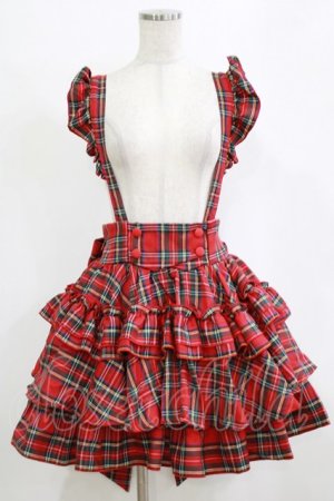 画像: CATCOCOON（海外ロリータブランド） / A Doll's House スカート(チェックver.) L レッド H-26-02-05-1081-PU-SK-NS-ZH