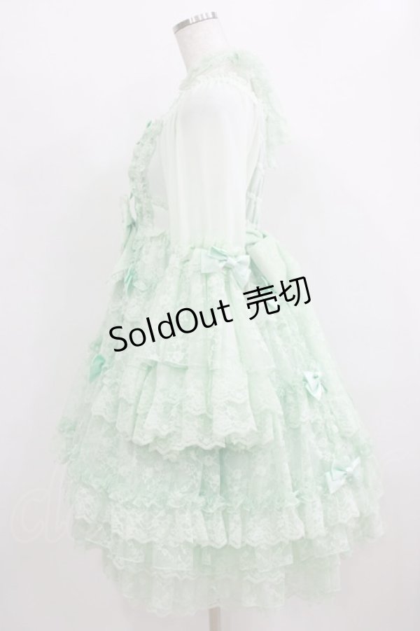 画像2: metamorphose / 追憶の姫君ドレス（2025） サイズ1 ミント H-26-02-05-1008-ME-OP-NS-ZH (2)