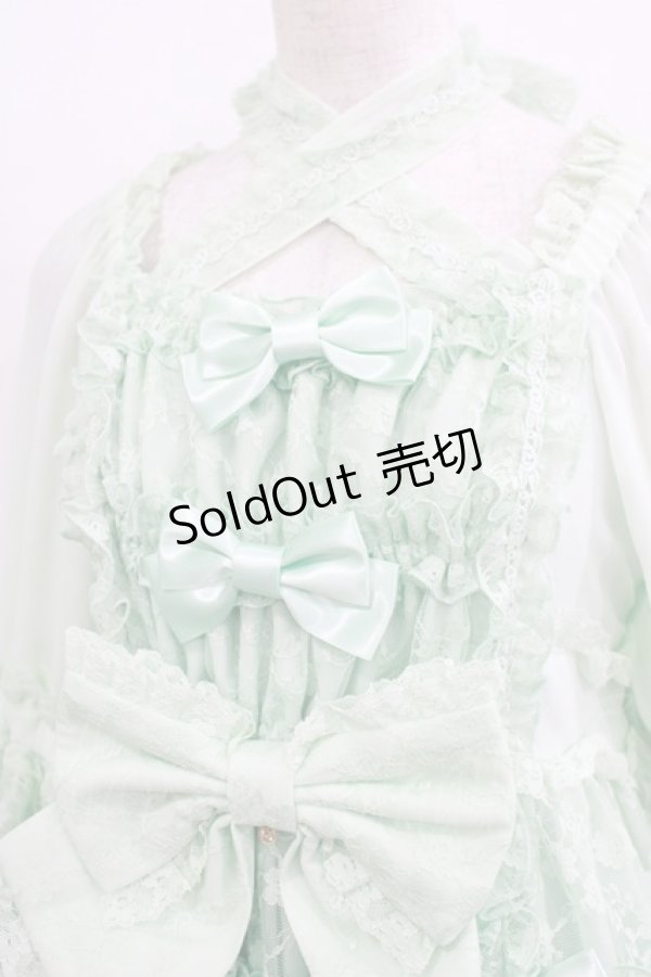 画像4: metamorphose / 追憶の姫君ドレス（2025） サイズ1 ミント H-26-02-05-1008-ME-OP-NS-ZH (4)