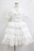 画像5: 苺睡醒（海外ロリータブランド） / ケープ付きワンピース XL オフ/サックス H-26-02-05-1001-PU-OP-NS-ZH (5)
