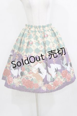 画像: metamorphose / 百花繚乱〜まほろばの舞〜 スカートセット Free 緑青(Opal Green) H-26-02-05-1012-ME-SK-NS-ZH