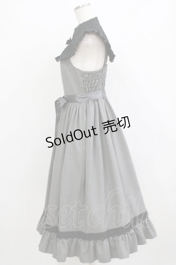 画像2: metamorphose / Priere〜星に祈りを〜ミディアムジャンパースカート サイズ1 グレー H-26-02-05-1017-ME-OP-NS-ZH (2)