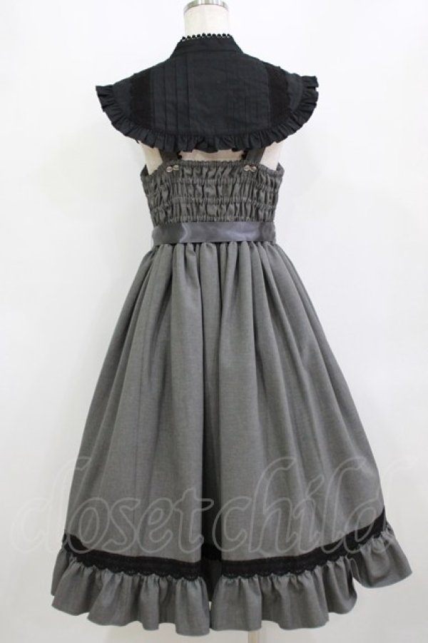 画像3: metamorphose / Priere〜星に祈りを〜ミディアムジャンパースカート サイズ1 グレー H-26-02-05-1017-ME-OP-NS-ZH (3)