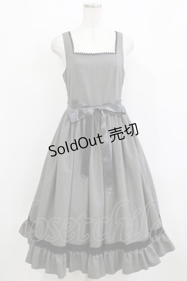 画像4: metamorphose / Priere〜星に祈りを〜ミディアムジャンパースカート サイズ1 グレー H-26-02-05-1017-ME-OP-NS-ZH (4)