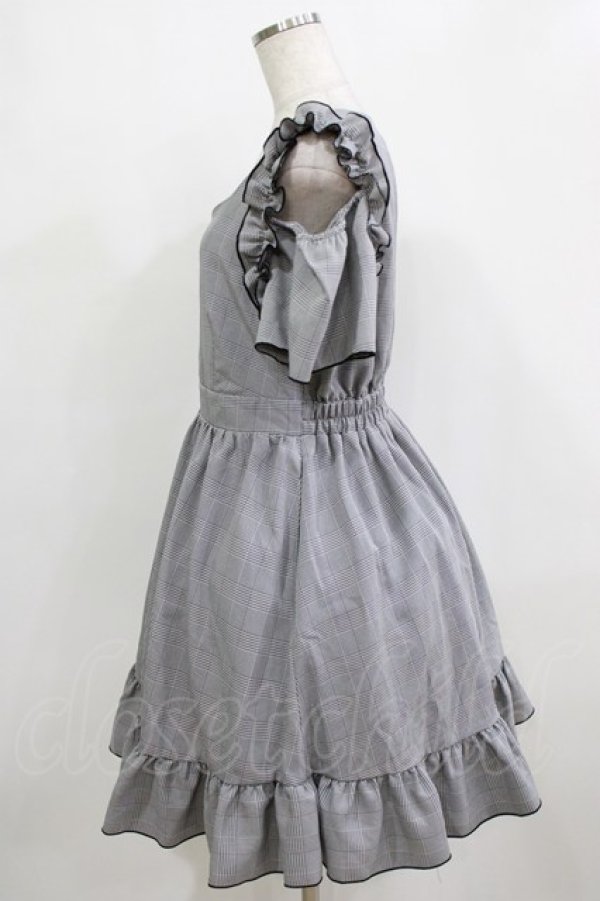 画像2: DearMyLoveRose / オフショル肩フリルワンピース LL ブラック H-26-02-05-1002-EL-OP-NS-ZH (2)