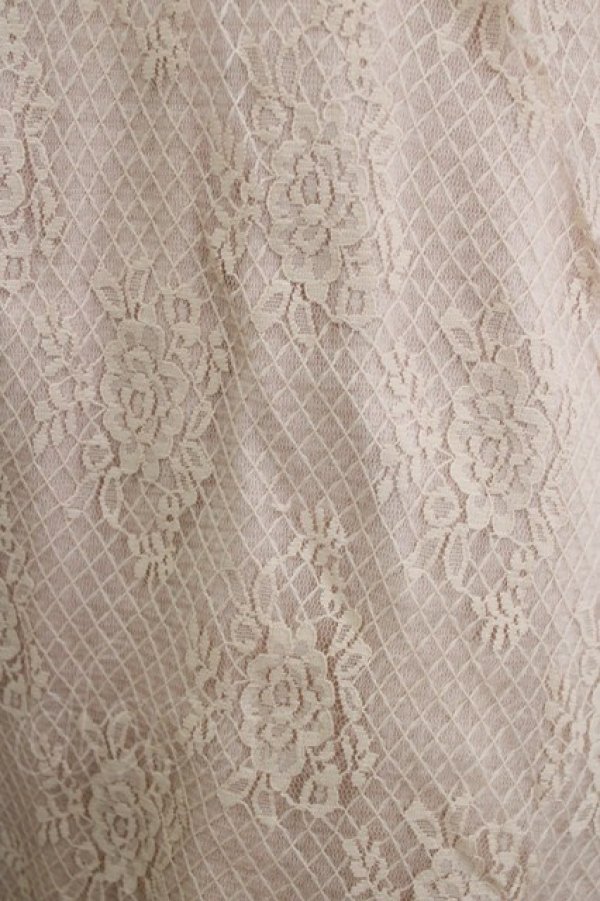 画像4: Ank Rouge / セーラーカラーロングカットワンピース M ピンクベージュ H-26-02-05-1019-CA-OP-NS-ZH (4)