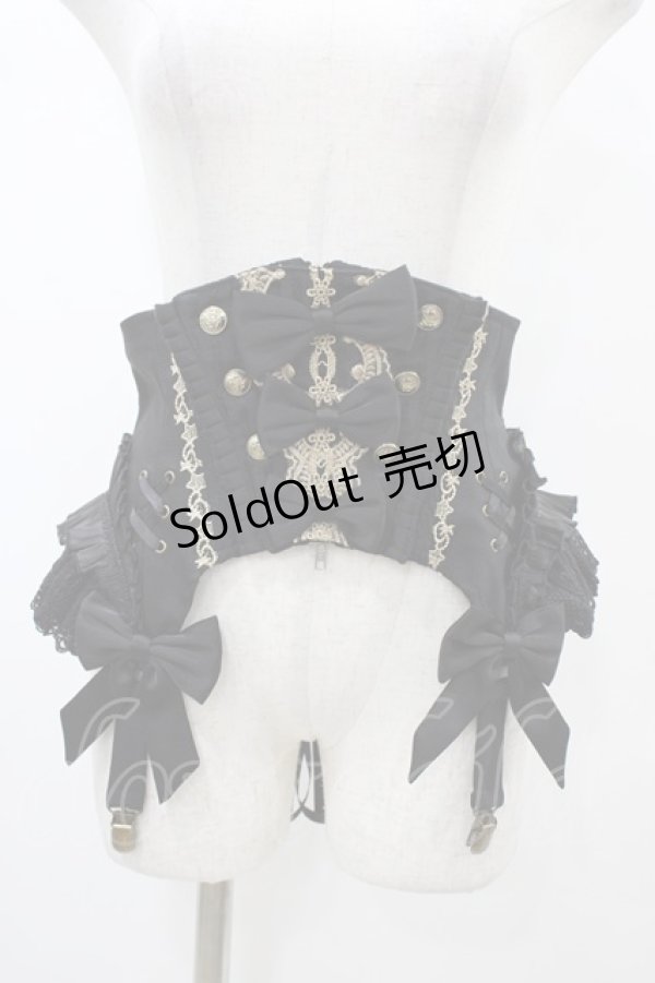 画像1: Hoshibako Works / スカーレットステラコルセット 腰回り 63~100cm ブラック H-26-02-06-037-LO-TO-NS-ZH (1)