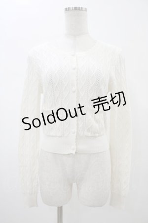 画像: LIZ LISA / ニットカーディガン Free オフ H-26-02-06-045-LO-TO-NS-ZH