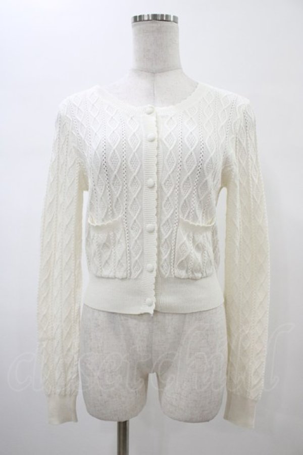 画像1: LIZ LISA / ニットカーディガン Free オフ H-26-02-06-045-LO-TO-NS-ZH (1)