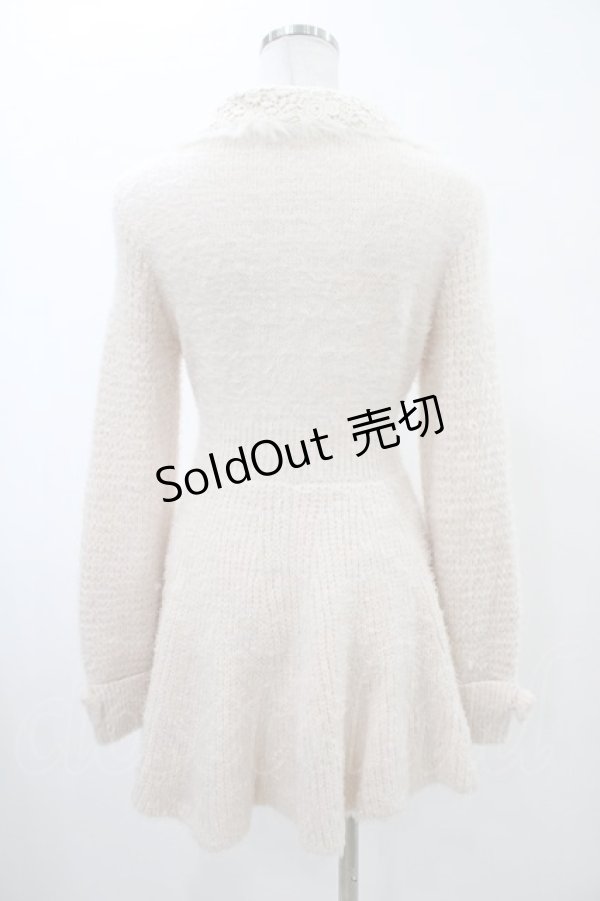 画像2: LIZ LISA / レースカラーカーディガン Free ピンク H-26-02-06-047-LO-TO-NS-ZH (2)