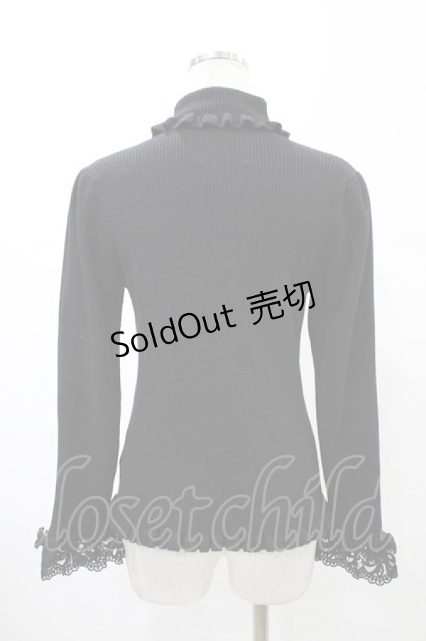 画像2: m petit by misako / TT*MSKTNソデレース L ブラック H-26-02-06-058-LO-TO-NS-ZH (2)