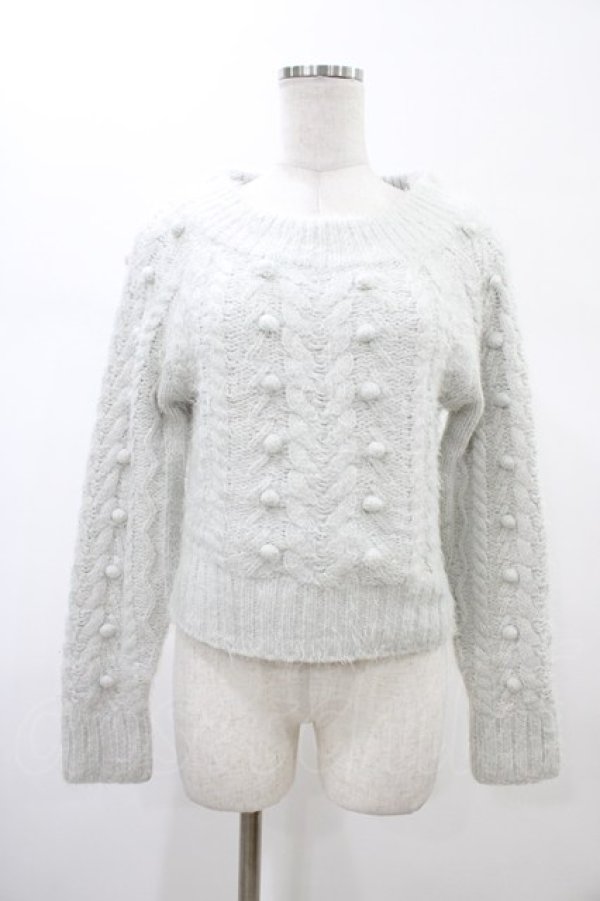 画像1: LIZ LISA / ニットプルオーバー Free サックス H-26-02-06-063-LO-TO-NS-ZH (1)