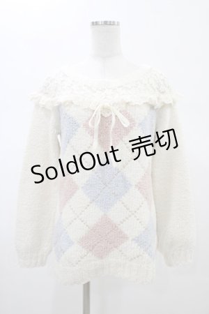 画像: LIZ LISA / アーガイルニット Free オフ H-26-02-06-064-LO-TO-NS-ZH