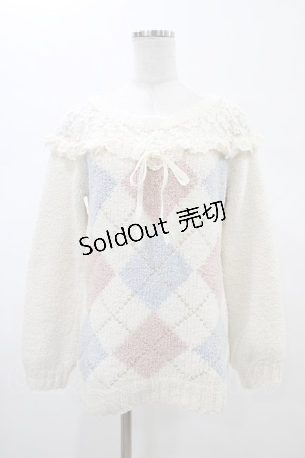 画像1: LIZ LISA / アーガイルニット Free オフ H-26-02-06-064-LO-TO-NS-ZH (1)