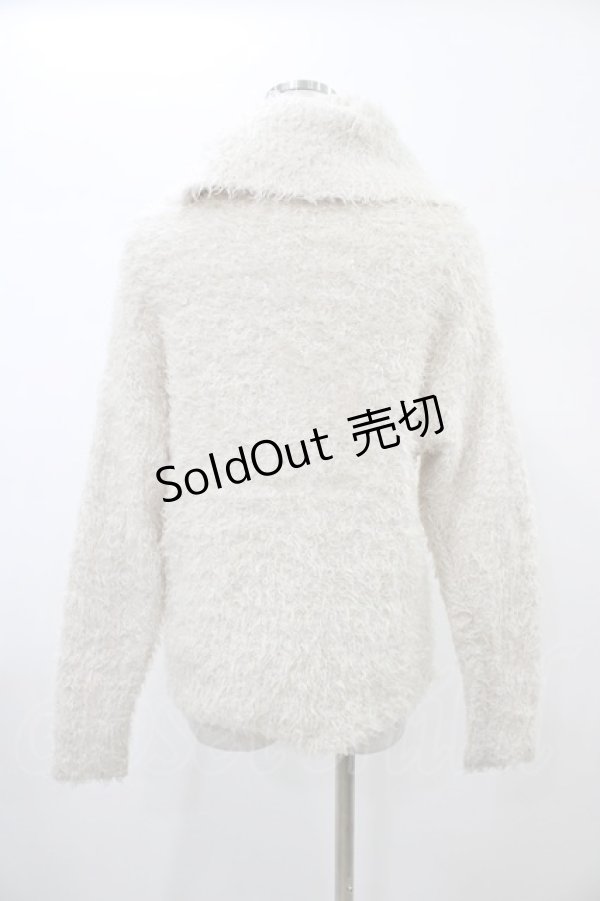 画像2: LIZ LISA / オーガンジーリボンニット Free ベージュ H-26-02-06-065-LO-TO-NS-ZH (2)