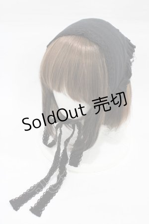 画像: Victorian maiden / コラプションガーゼバブーシュカ  ブラック H-26-02-06-009-CL-AC-NS-ZH