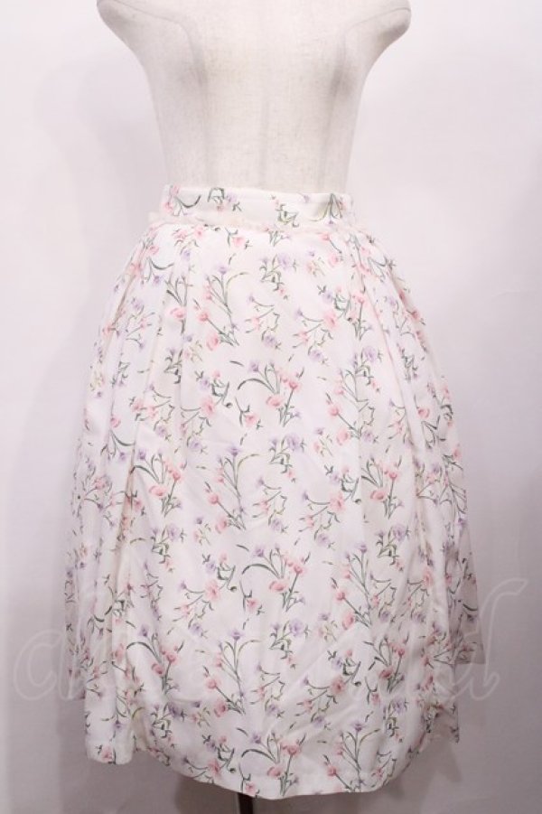 画像1: LODISPOTTO / 花柄スカート M オフ H-26-02-06-1005-LO-SK-NS-ZH (1)