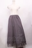 画像3: axes femme / リバーシブルレーススカート M ラベンダー H-26-02-06-1007-AX-SK-NS-ZH (3)