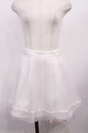 画像: Swankiss / オーガンジースカート Free オフ H-26-02-06-1010-CA-SK-NS-ZH