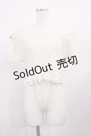 画像: LIZ LISA / 肩スピンドルトップス Free オフ H-26-02-06-1013-LO-TO-NS-ZH