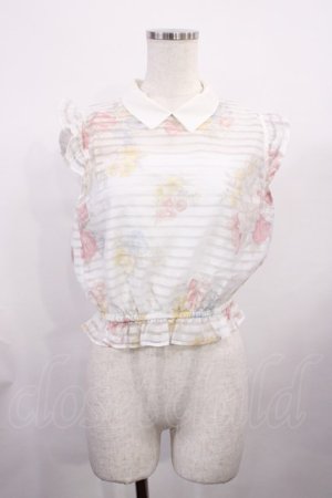 画像: LIZ LISA / シアーボーダートップス Free オフ H-26-02-06-1014-LO-TO-NS-ZH