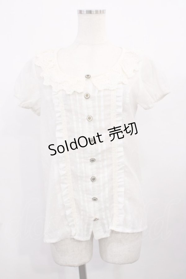 画像1: LIZ LISA / ドビーブラウス Free オフ H-26-02-06-1020-LO-BL-NS-ZH (1)