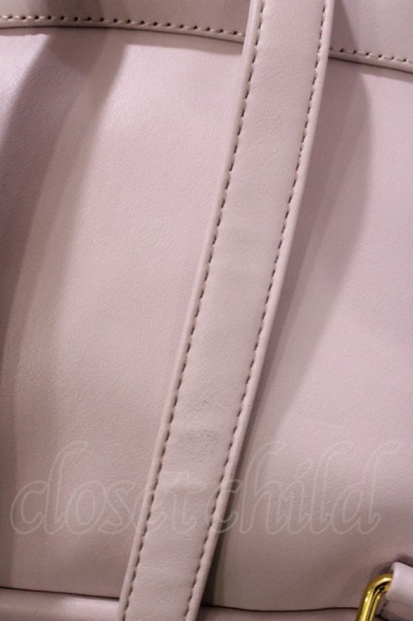 画像3: axes femme POETIQUE / ハート刺繍リュック  ピンク H-26-02-06-1029-AX-BG-NS-ZH (3)