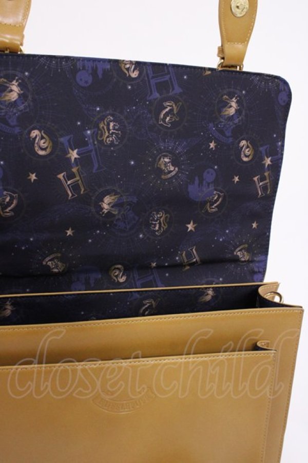 画像2: axes femme / ハリーポッター/サッチェル  マスタード H-26-02-06-1033-AX-BG-NS-ZH (2)