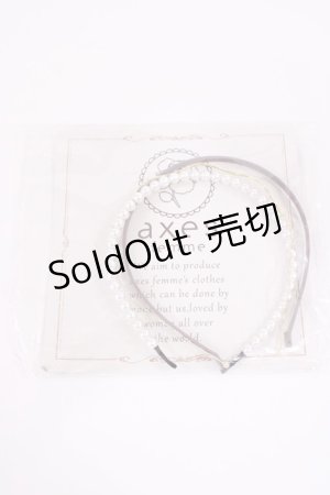 画像: axes femme / 3本セットカチューシャ   H-26-02-06-1038-AX-AC-NS-ZH