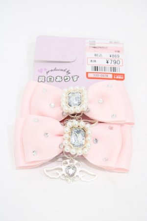 画像: Lovely Tency / 眞白ありす/TT*MA2PRクリップ  ピンク H-26-02-06-002-0-AC-NS-ZH