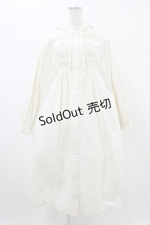 画像1: PINK HOUSE / セミスエード両面起毛フードワンピース Free オフ H-26-02-06-023-LO-OP-NS-ZH (1)