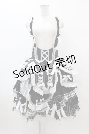 画像: Lost Aqua（海外ロリータブランド） / Hybrid Moonlight Doll 2.0スカート L ブラック H-26-02-06-031-0-SK-NS-ZH