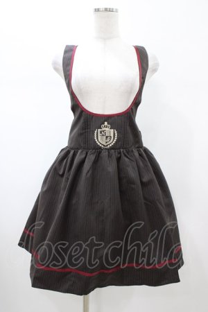 画像: Amavel / ストライプスカート Free ブラウン H-26-02-06-033-CA-SK-NS-ZH