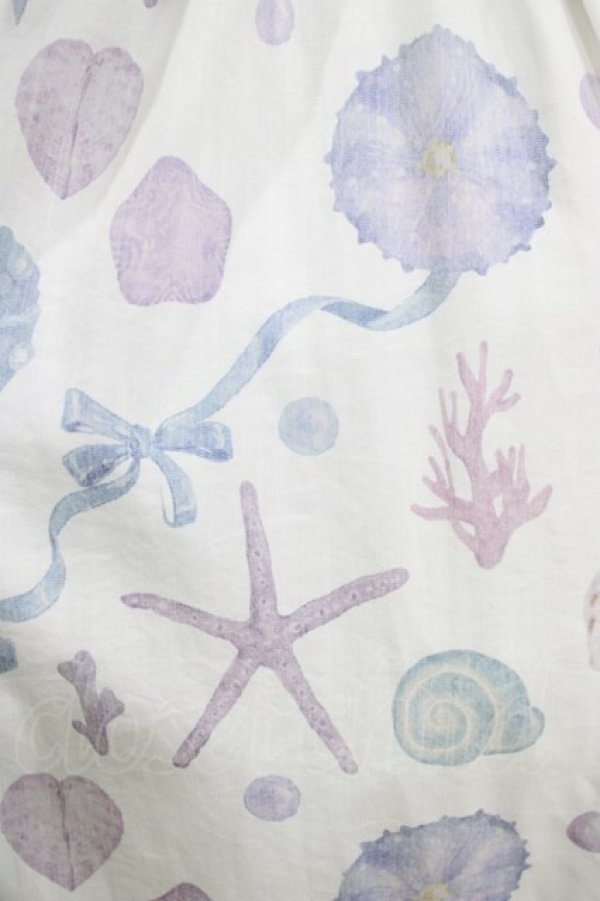 画像4: Hoshibako Works / マリンダイアリーワンピース M オフ/ラベンダー H-26-02-07-003-LO-OP-NS-ZH (4)