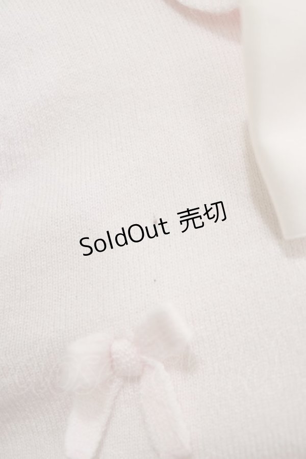 画像4: Alice Mashiro / 眞白ありす/リボンブローチニットボレロ L ピンク H-26-02-07-028-PU-TO-NS-ZH (4)