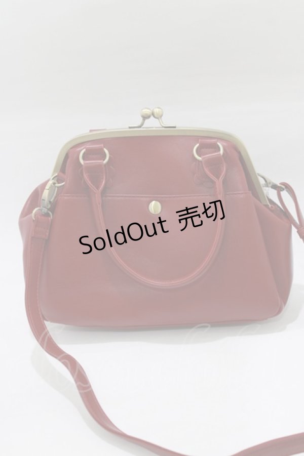 画像2: virally / 星名桜子/がま口バッグ  レッド H-26-02-07-034-PU-BG-NS-ZH (2)